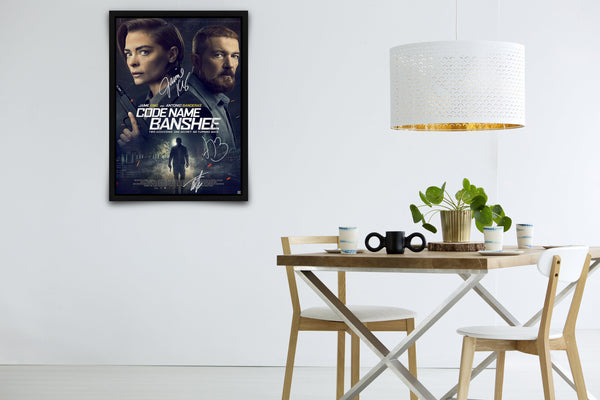 Code Name Banshee Signed Poster with COA