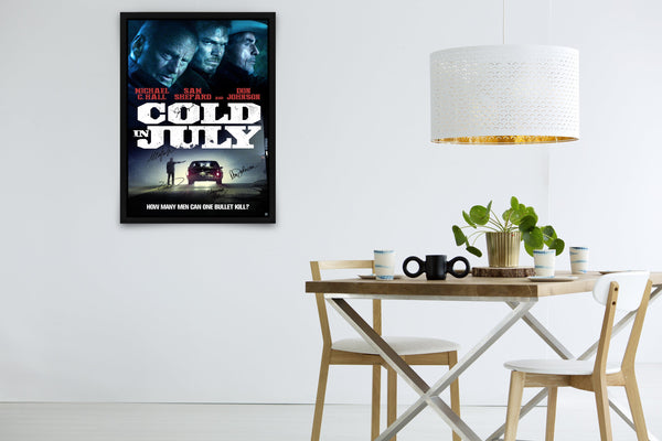 Cold In July - Signed Poster + COA