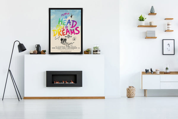 Coldplay: A Head Full of Dreams Signed Poster with COA