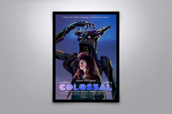 Colossal Signed Poster with COA