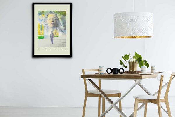 Columbus Signed Poster with COA