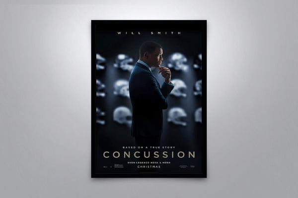 Concussion Signed Poster with COA