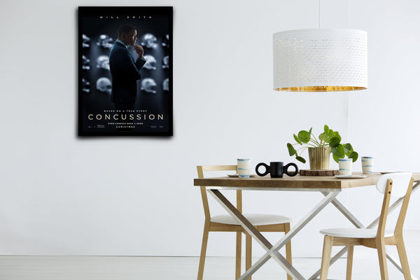 Concussion Signed Poster with COA