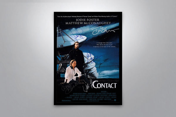 Contact Signed Poster with COA