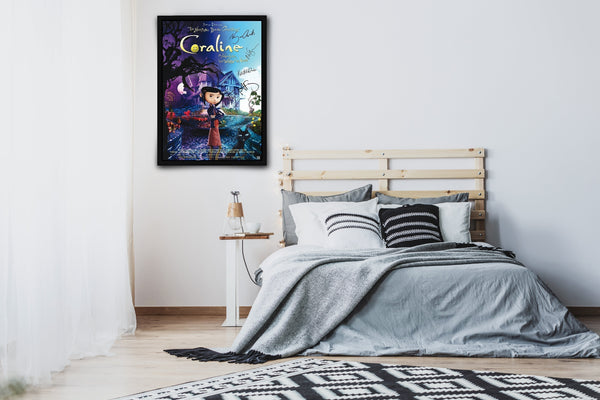 Coraline Signed Poster with COA