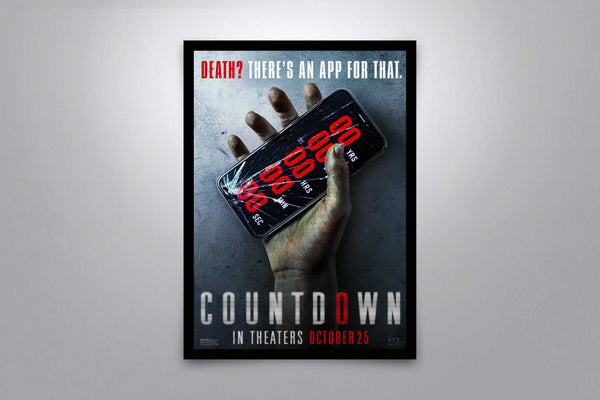 Countdown Signed Poster with COA