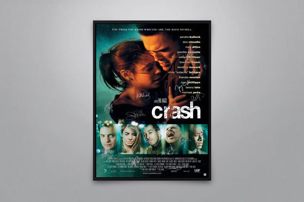 Crash Signed Poster with COA