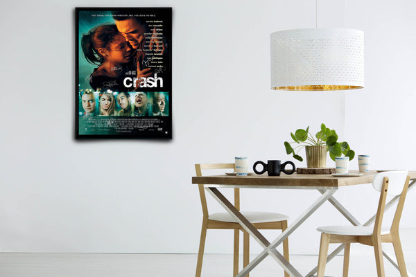 Crash Signed Poster with COA