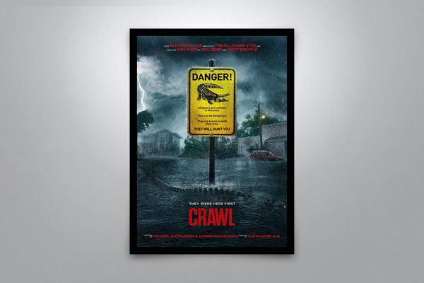 Crawl Signed Poster with COA