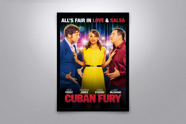 Cuban Fury Signed Poster with COA
