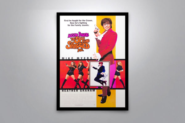 Austin Powers: The Spy Who Shagged Me - Signed Poster + COA