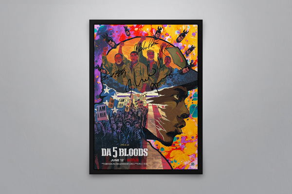 Da 5 Bloods Signed Poster with COA