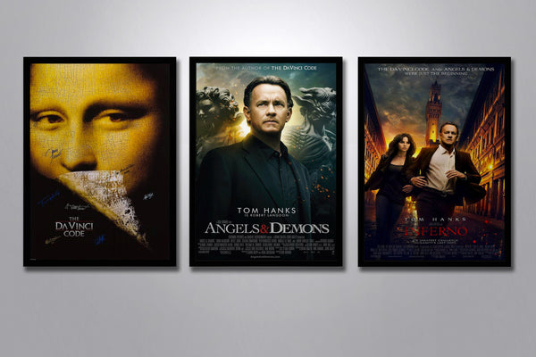 The Da Vinci Code Autographed Poster Collection