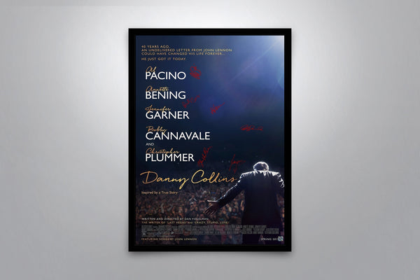 Danny Collins Signed Poster with COA
