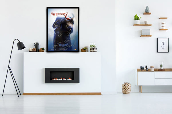 Batman: The Dark Knight Signed Poster with COA