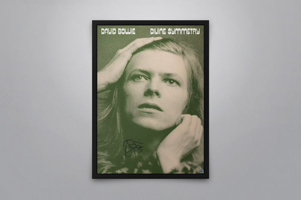 David Bowie: Divine Symmetry - Signed Poster + COA