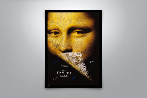 The Da Vinci Code Signed Poster with COA