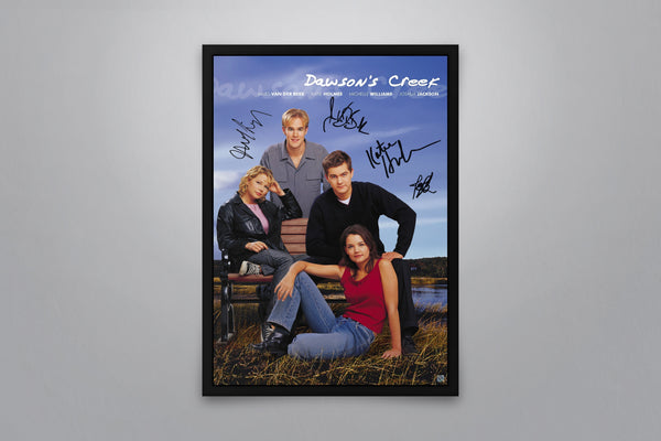 Dawson's Creek Signed Poster with COA