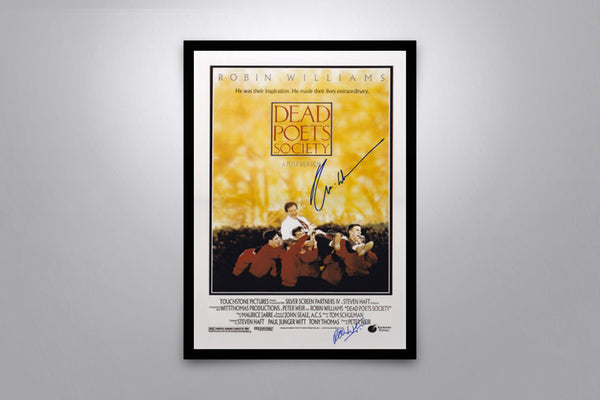 Dead Poets Society  - Signed Poster + COA