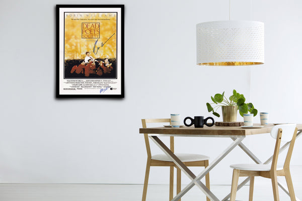 Dead Poets Society  Signed Poster with COA
