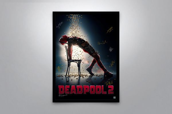 DEADPOOL 2 - Signed Poster + COA