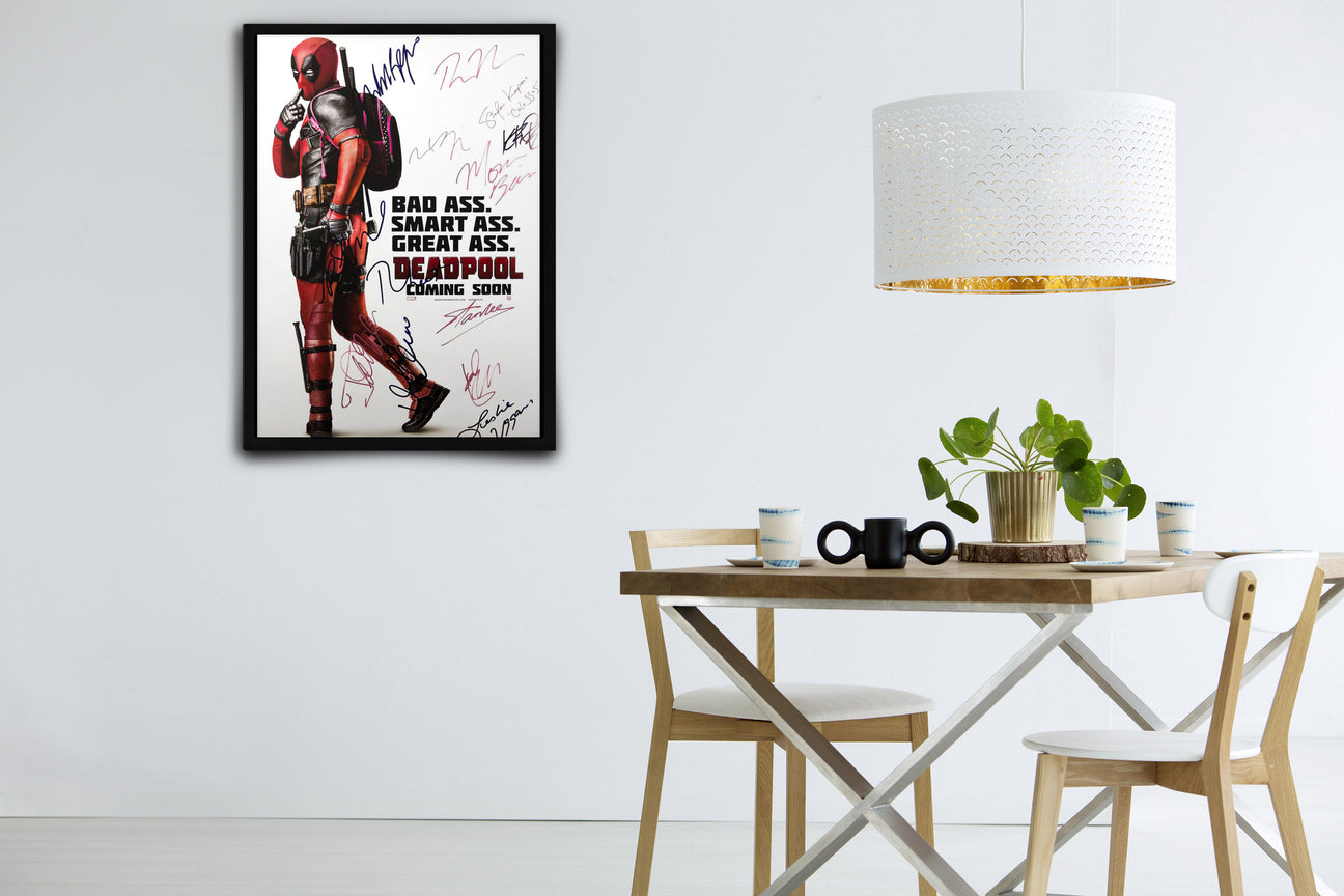 Signed Marvel Poster Memorabilia — Assemble Your Dream Collection!