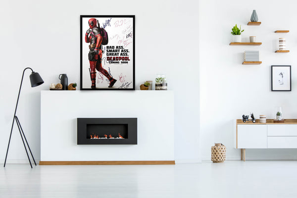 Deadpool Signed Poster with COA