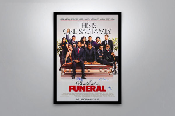 Death At A Funeral Signed Poster with COA