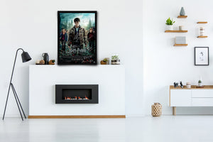 Harry Potter and the Deathly Hallows Part 2 Signed Poster with COA