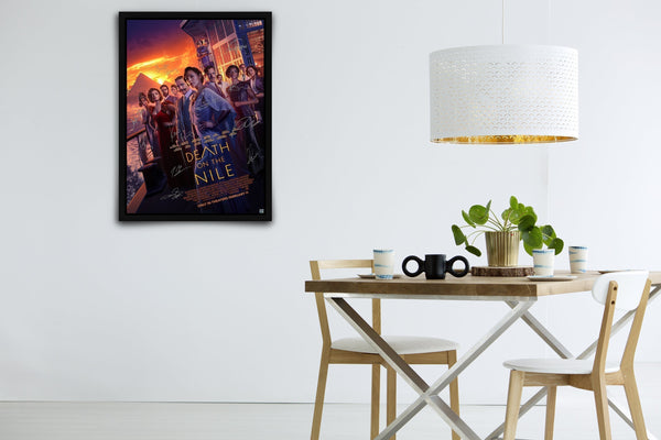 Death on the Nile Signed Poster with COA