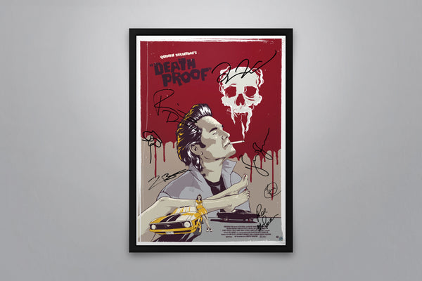 Death Proof Signed Poster with COA