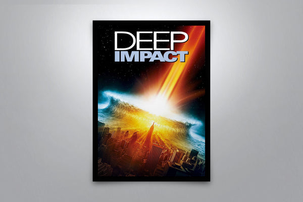 Deep Impact Signed Poster with COA