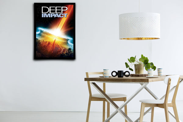 Deep Impact Signed Poster with COA