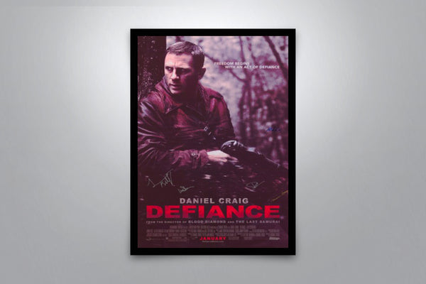 Defiance Signed Poster with COA