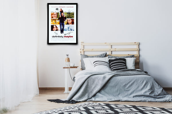 Definitely, Maybe Signed Poster with COA