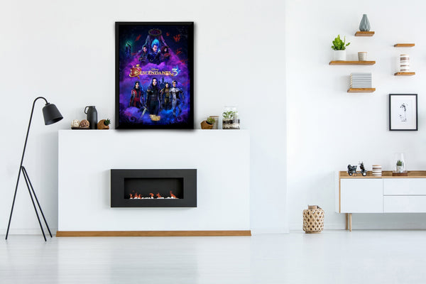 Descendants 3 Signed Poster with COA