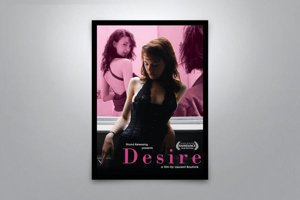 Desire Signed Poster with COA