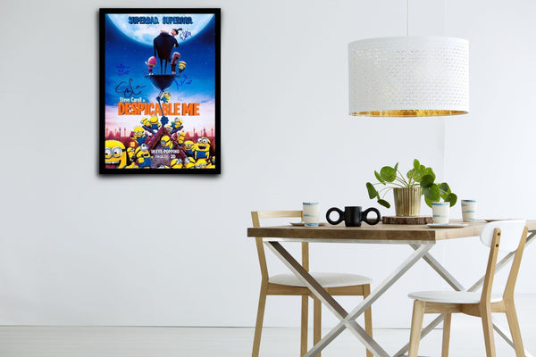 Despicable Me Signed Poster with COA