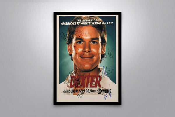 Dexter Signed Poster with COA