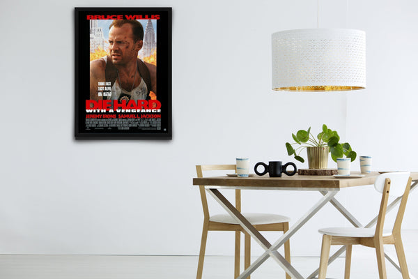 Die Hard: With A Vengeance Signed Poster with COA