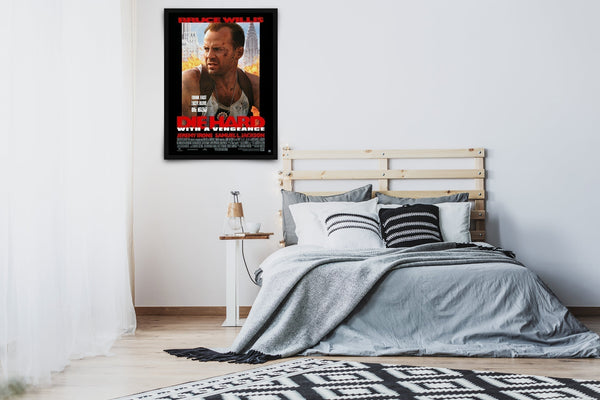 Die Hard: With A Vengeance Signed Poster with COA