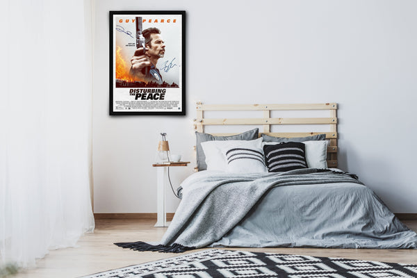 Disturbing the Peace Signed Poster with COA
