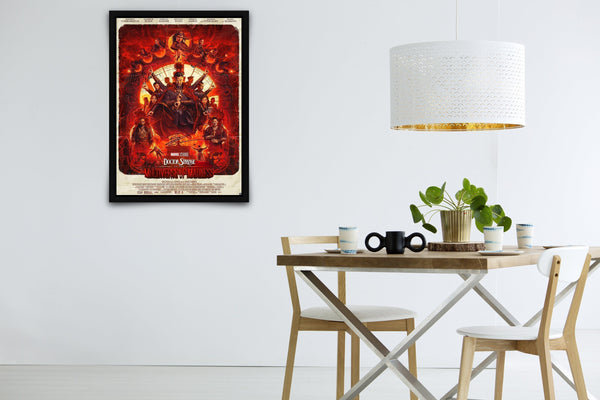 Doctor Strange in the Multiverse of Madness Signed Poster with COA