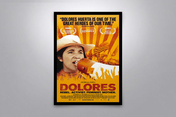 Dolores Signed Poster with COA