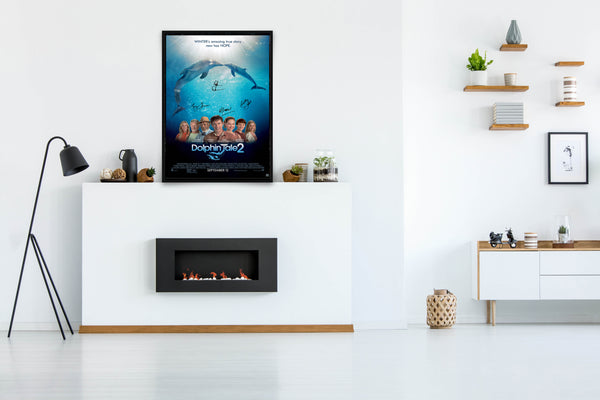 Dolphin Tale 2 Signed Poster with COA