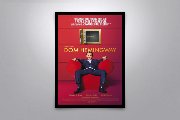 Dom Hemingway - Signed Poster + COA