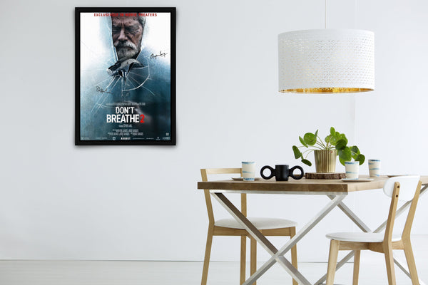 Don't Breathe 2 Signed Poster with COA