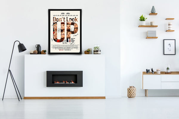 Don't Look Up Signed Poster with COA