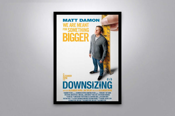 Downsizing Signed Poster with COA