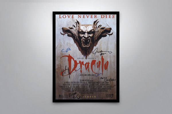 Bram Stoker 's Dracula  Signed Poster with COA
